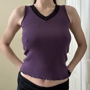 Coquette rosebud tank